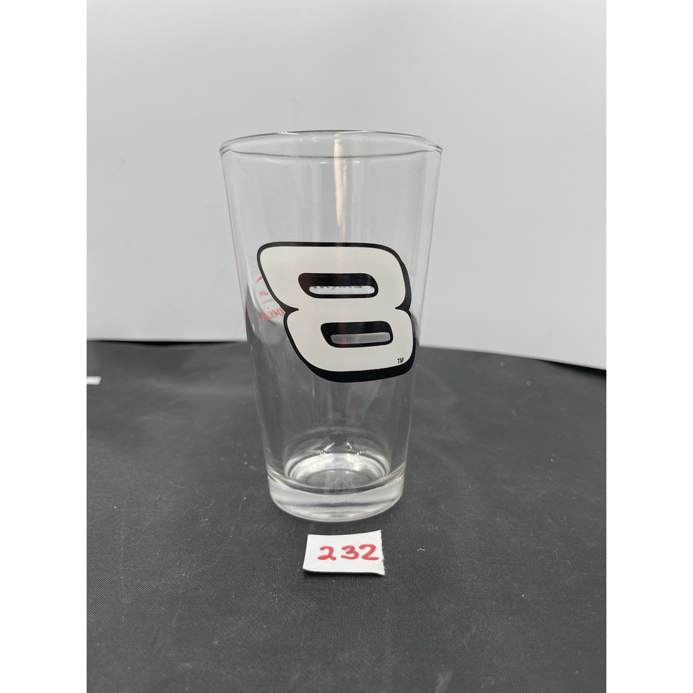 Dale Earnhardt JR‎ #8 Budweiser Bud Nascar Pint Beer Glass